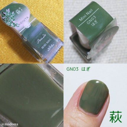 ミニネイル/パラドゥ/マニキュアを使ったクチコミ(4枚目)