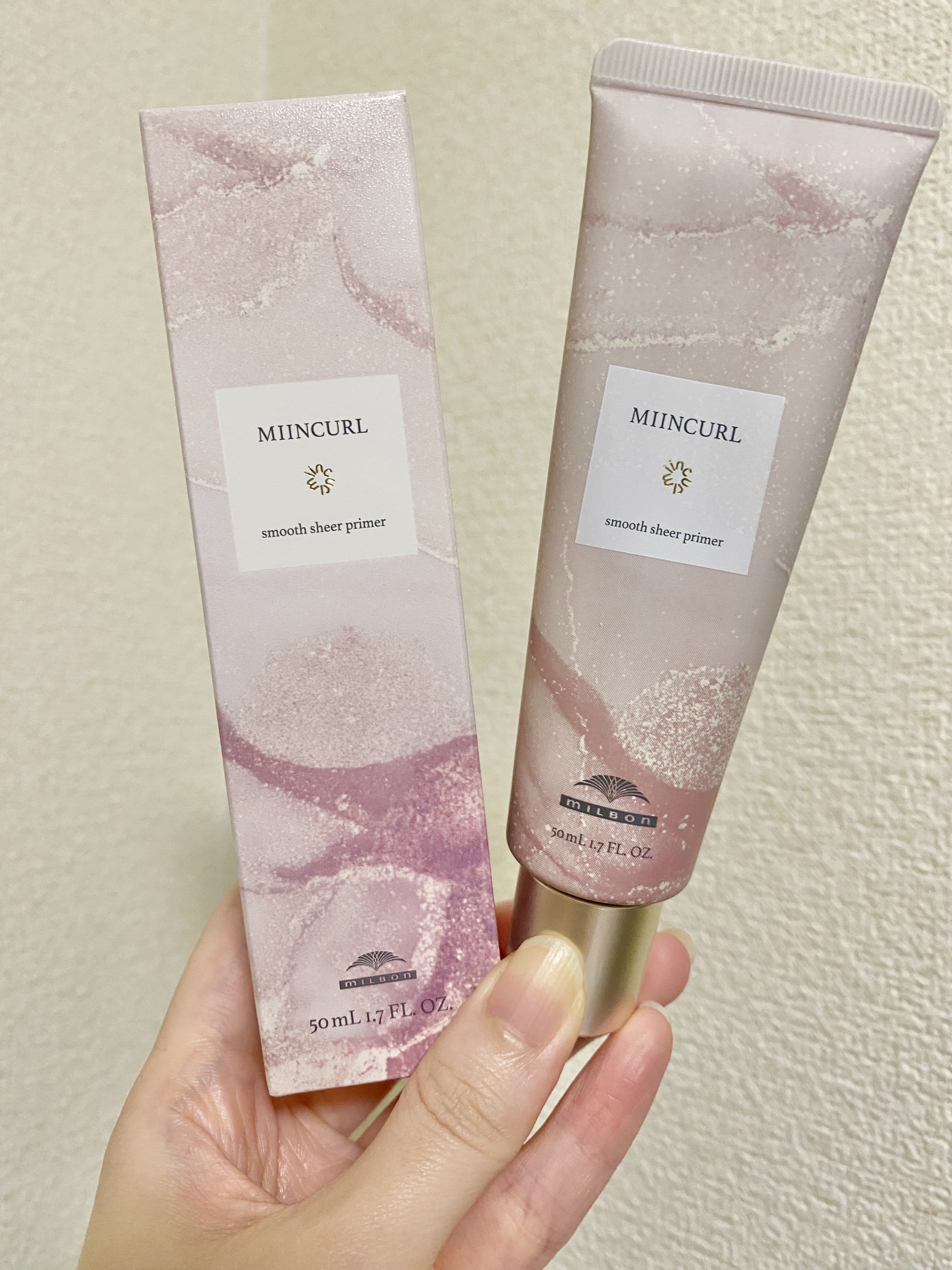 ミインカール　スムースシアー プライマー/ミルボン/ヘアオイルを使ったクチコミ（1枚目）