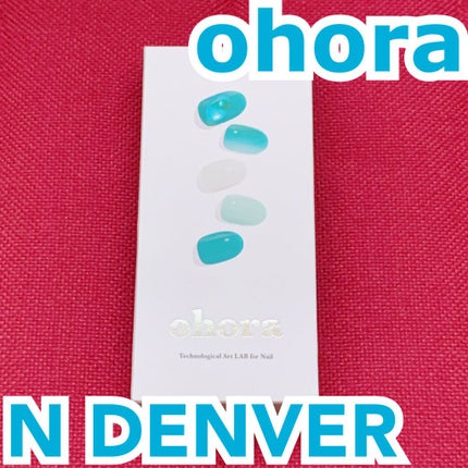 セミキュアジェルネイル(ハンド)/ohora/ネイルシールを使ったクチコミ(2枚目)