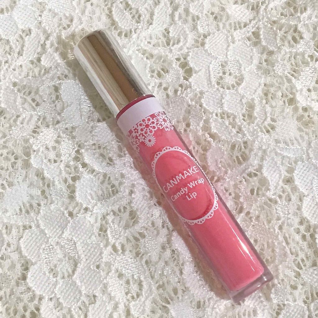 キャンディラップリップ No.01 シュガーラブ/キャンメイク/リップグロスを使ったクチコミ（1枚目）
