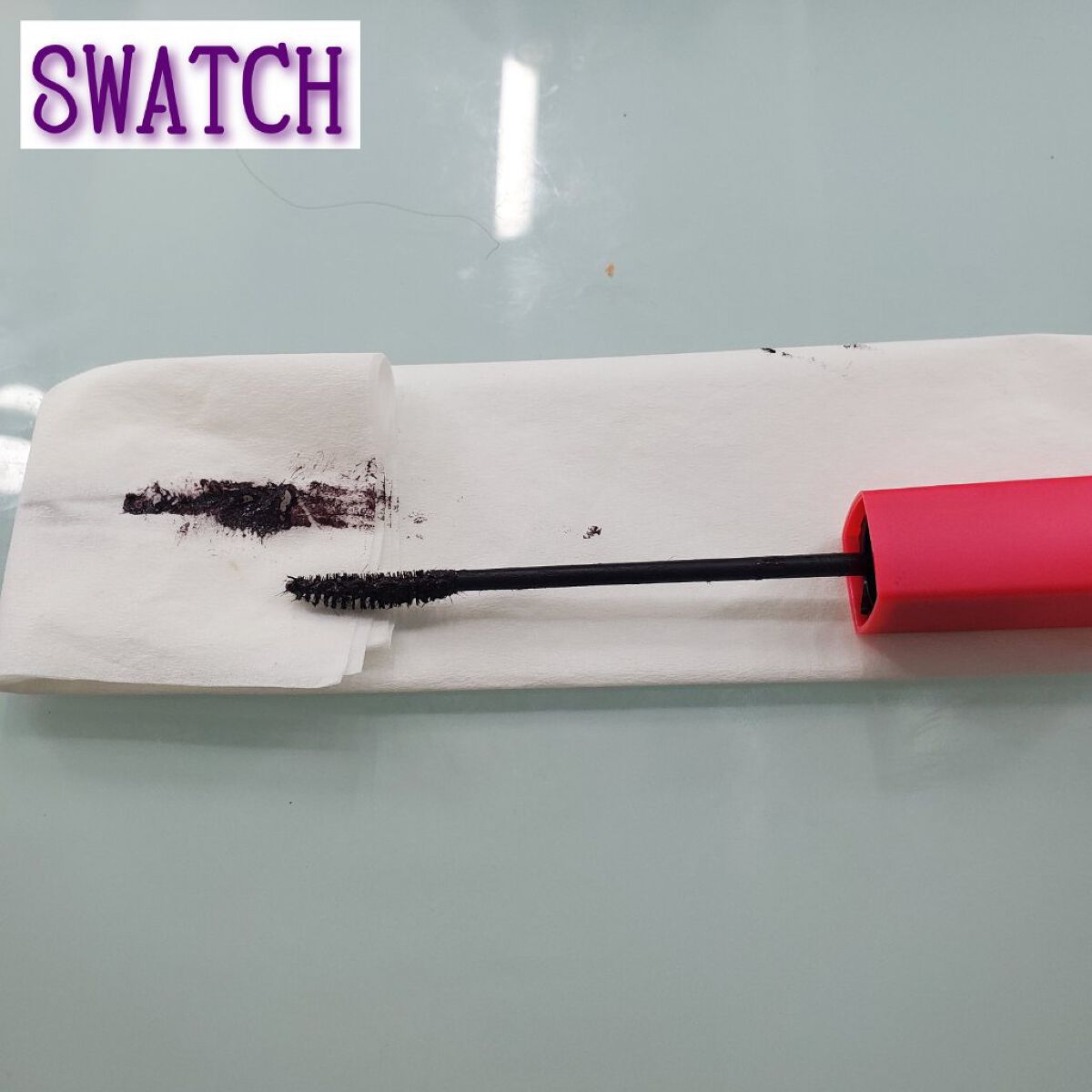 ラッシュニスタ N 04 チェリーブラック/MAYBELLINE NEW YORK/マスカラを使ったクチコミ（2枚目）