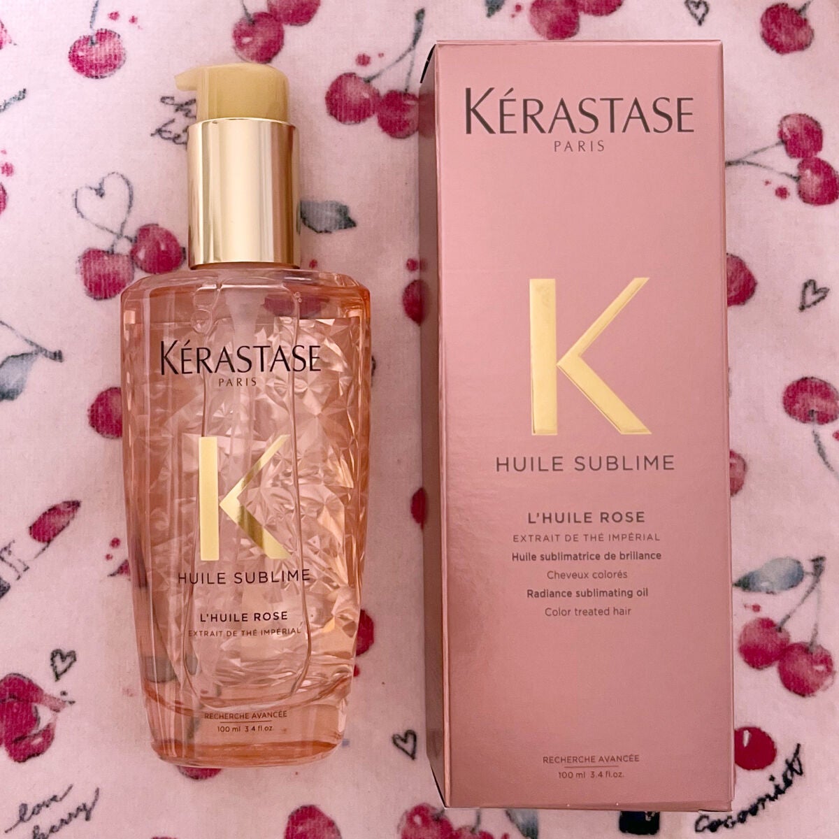 HU ユイルスブリム ティーインペリアル N/ケラスターゼ/ヘアオイルを使ったクチコミ(1枚目)