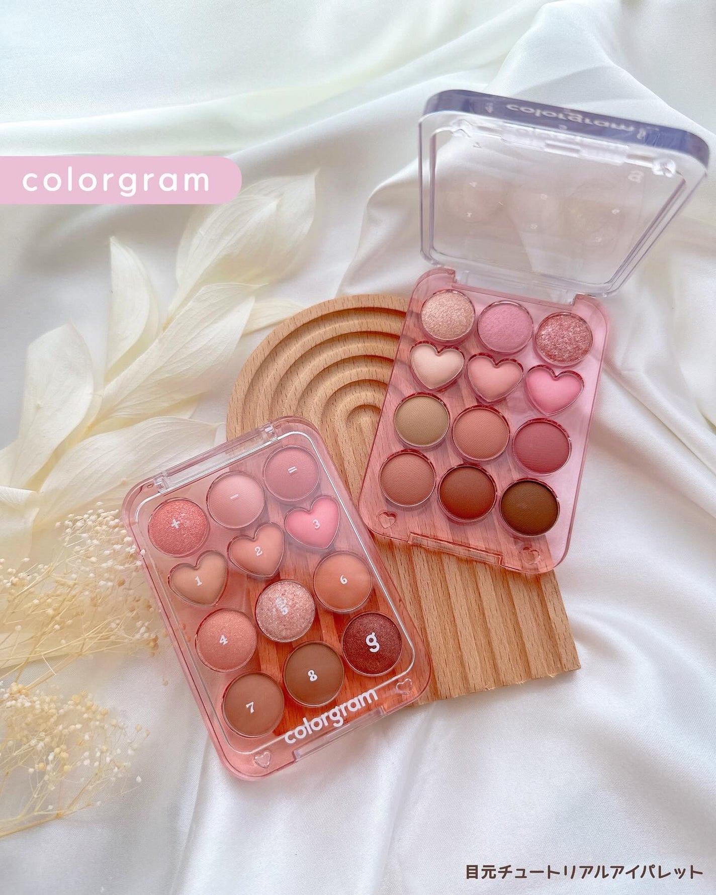 目元チュートリアルアイパレット/Colorgram/アイシャドウパレットを使ったクチコミ(1枚目)