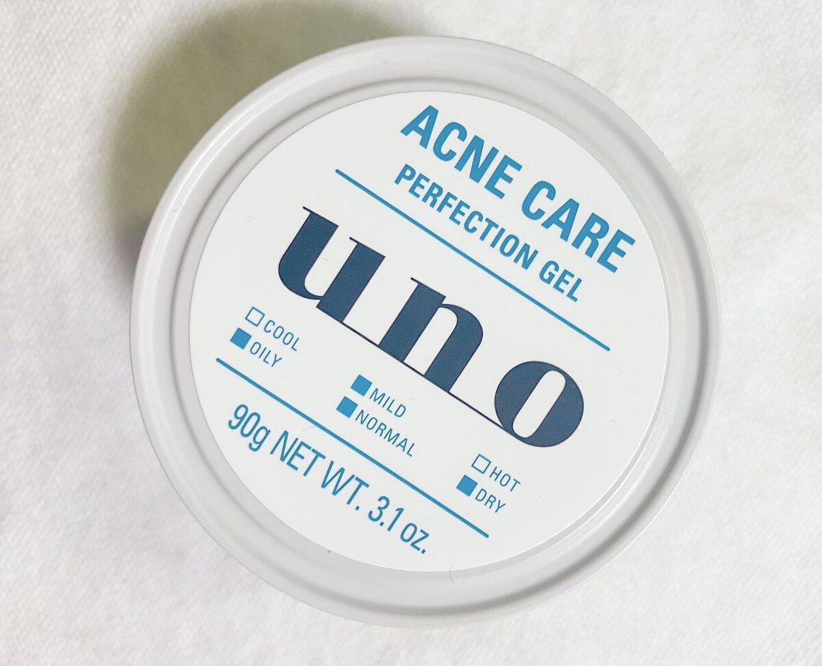 ウーノ　アクネケア パーフェクションジェル　　　ｆＡ  （医薬部外品）/UNO/オールインワン化粧品を使ったクチコミ（2枚目）
