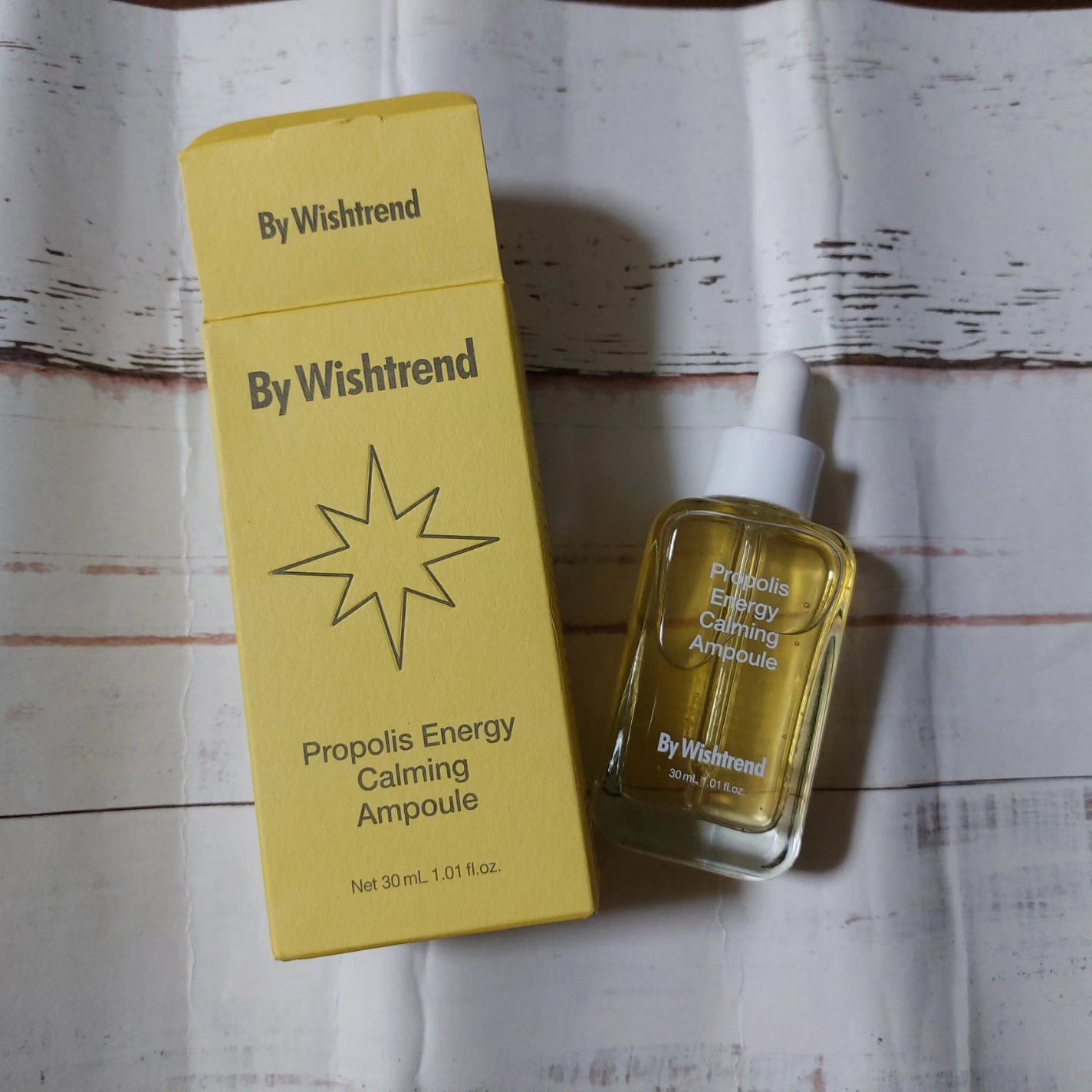 プロポリスエナジーカーミングアンプル/By Wishtrend/美容液を使ったクチコミ(6枚目)