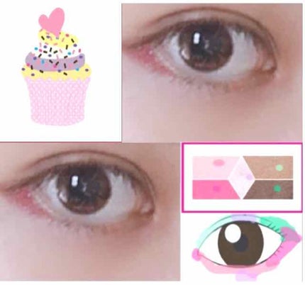 【旧品】パーフェクトスタイリストアイズ/キャンメイク/アイシャドウパレットを使ったクチコミ(2枚目)