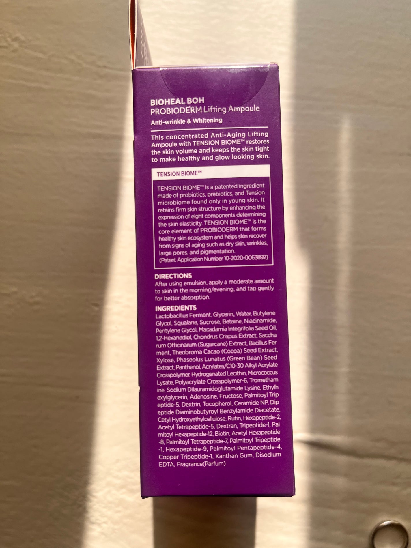 プロバイオダーム リフティングアンプル/BIOHEAL BOH/美容液を使ったクチコミ(2枚目)