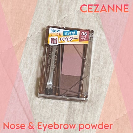 ノーズ&アイブロウパウダー/CEZANNE/パウダーアイブロウを使ったクチコミ(1枚目)