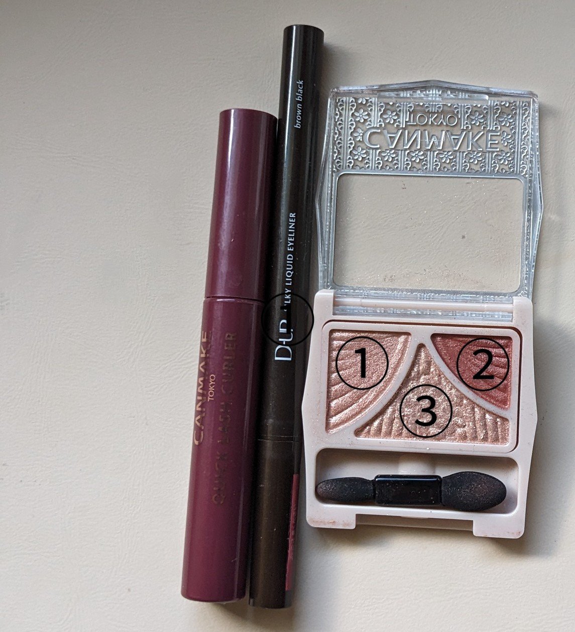 クイックラッシュカーラー/キャンメイク/マスカラ下地を使ったクチコミ（2枚目）