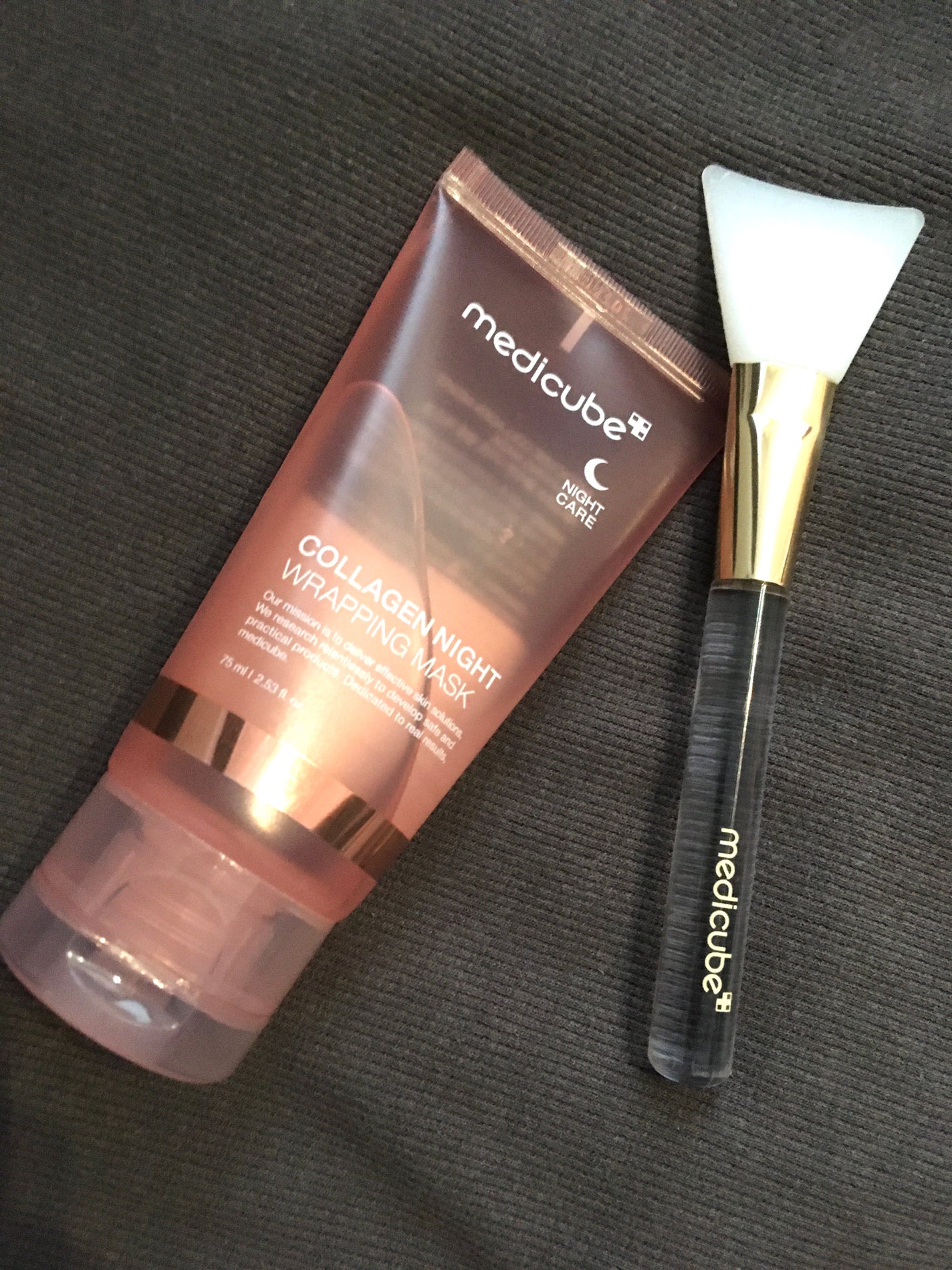 コラーゲンナイトラッピングマスク/MEDICUBE/洗い流すパック・マスクを使ったクチコミ(1枚目)