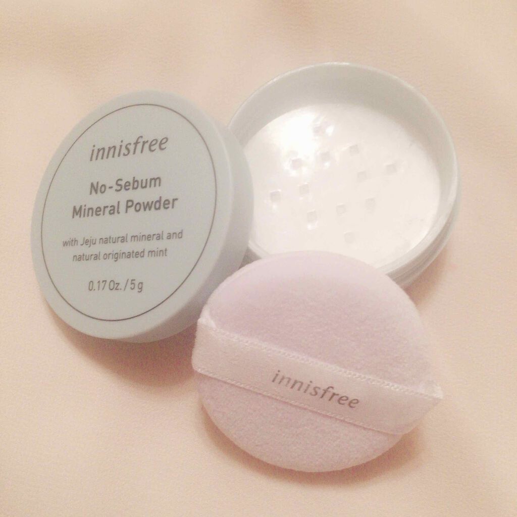 ノーセバム ミネラルパウダー/innisfree/ルースパウダーを使ったクチコミ（2枚目）