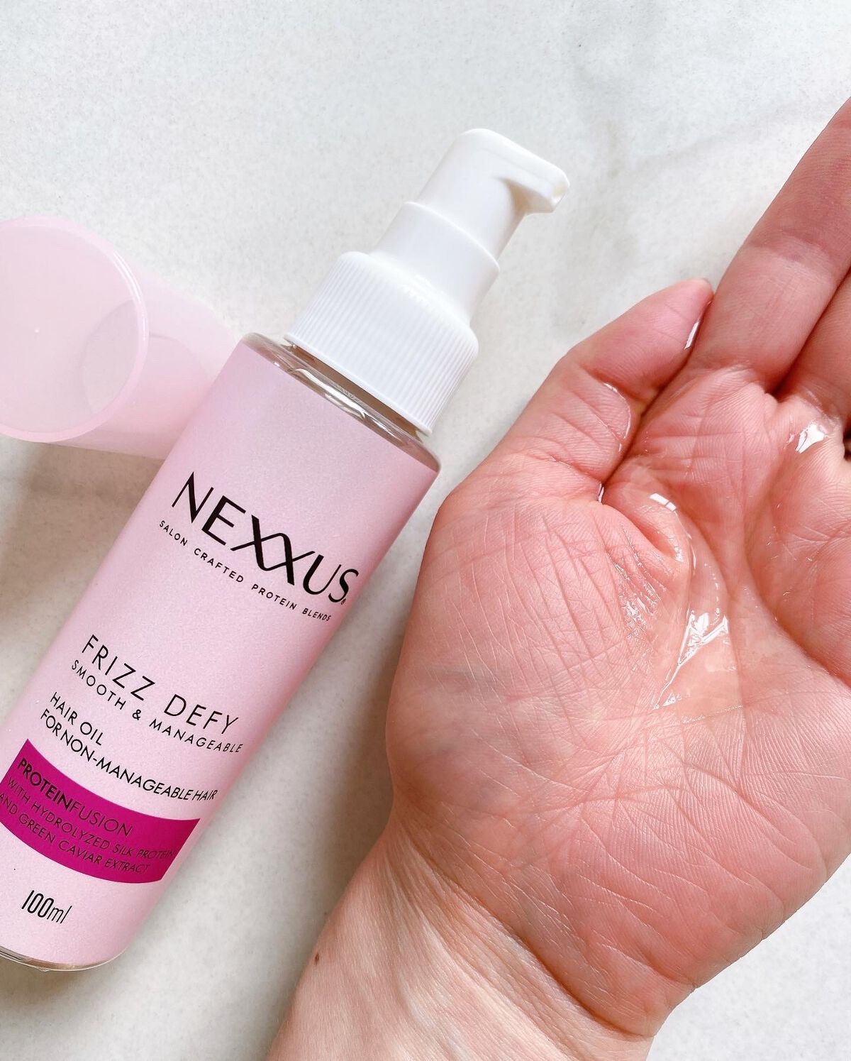 ネクサス スムースアンドマネージャブル 洗い流さないトリートメントオイル/NEXXUS(ネクサス)/ヘアオイルを使ったクチコミ(4枚目)