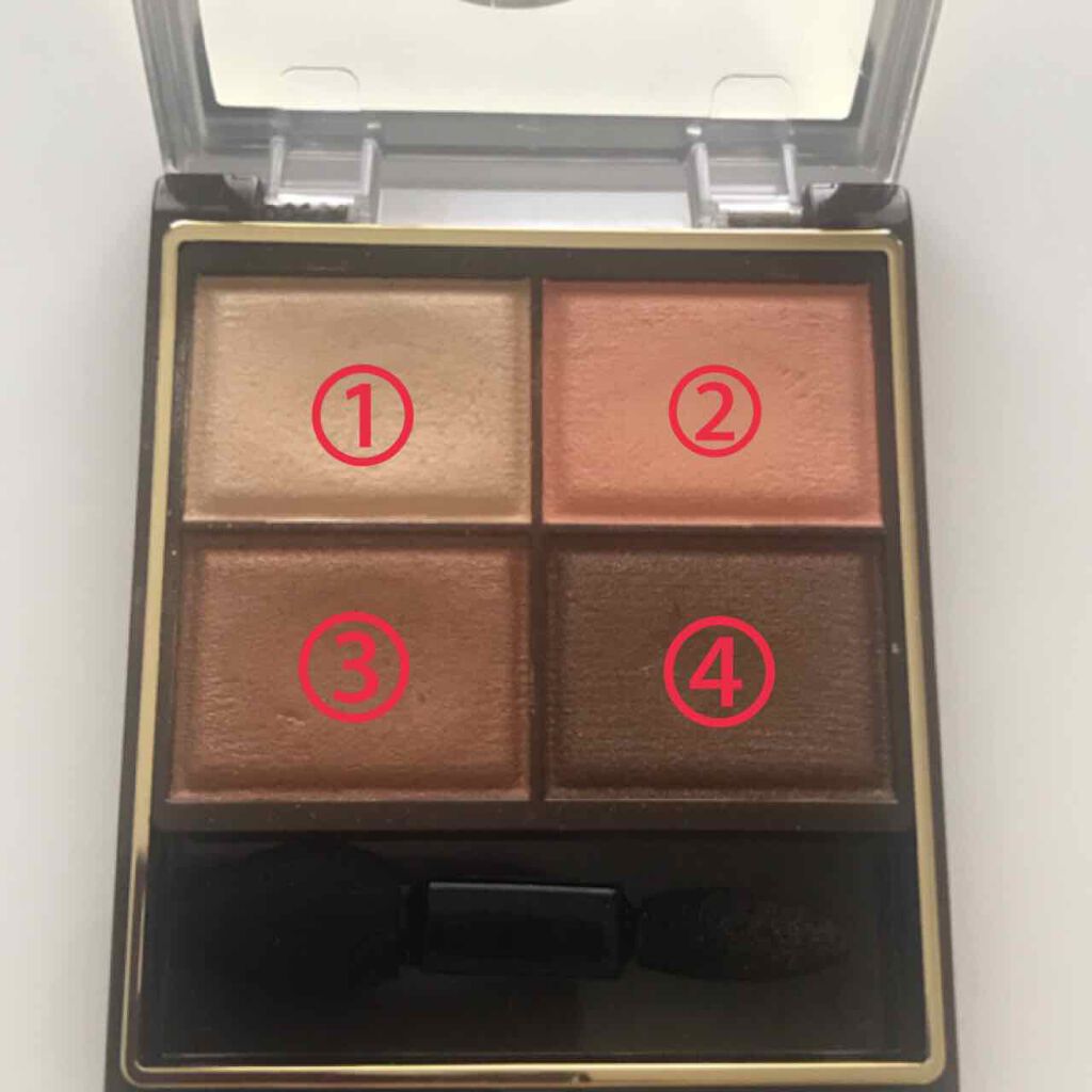 スキニーリッチシャドウ/excel/アイシャドウパレットを使ったクチコミ（2枚目）