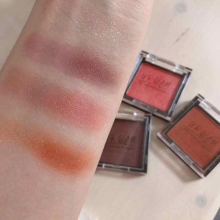 UR GLAM POWDER EYESHADOW/U R GLAM/単色アイシャドウを使ったクチコミ(3枚目)