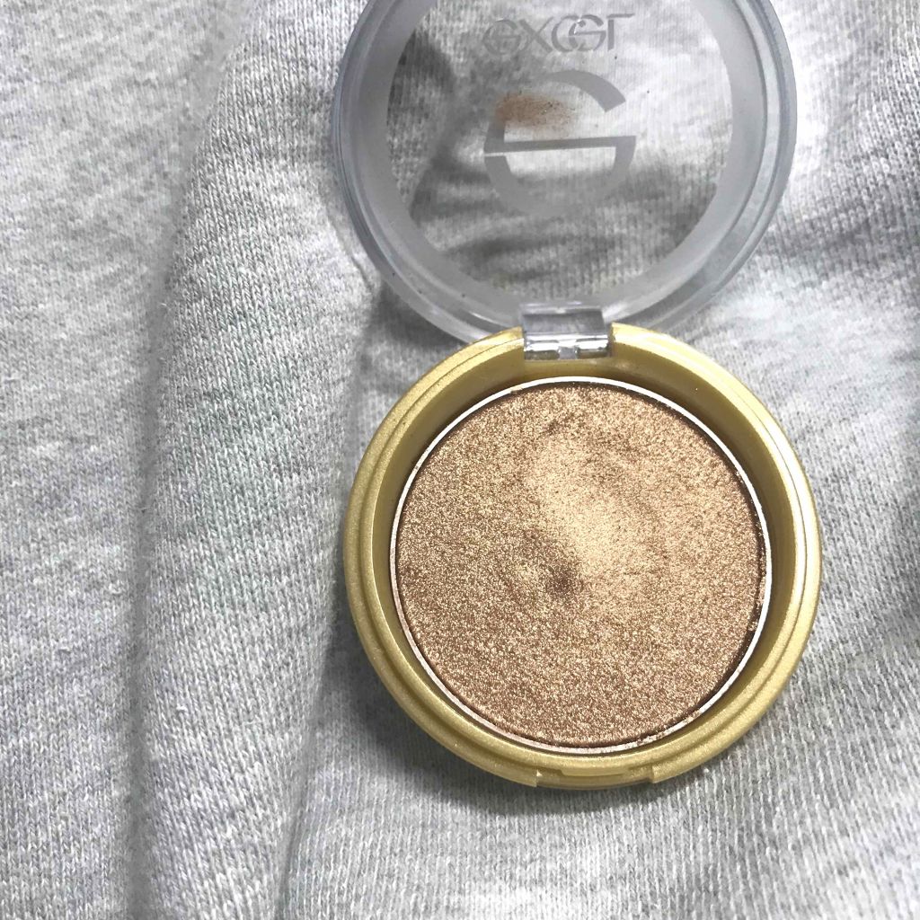 シャイニーシャドウ N/excel/単色アイシャドウを使ったクチコミ(2枚目)