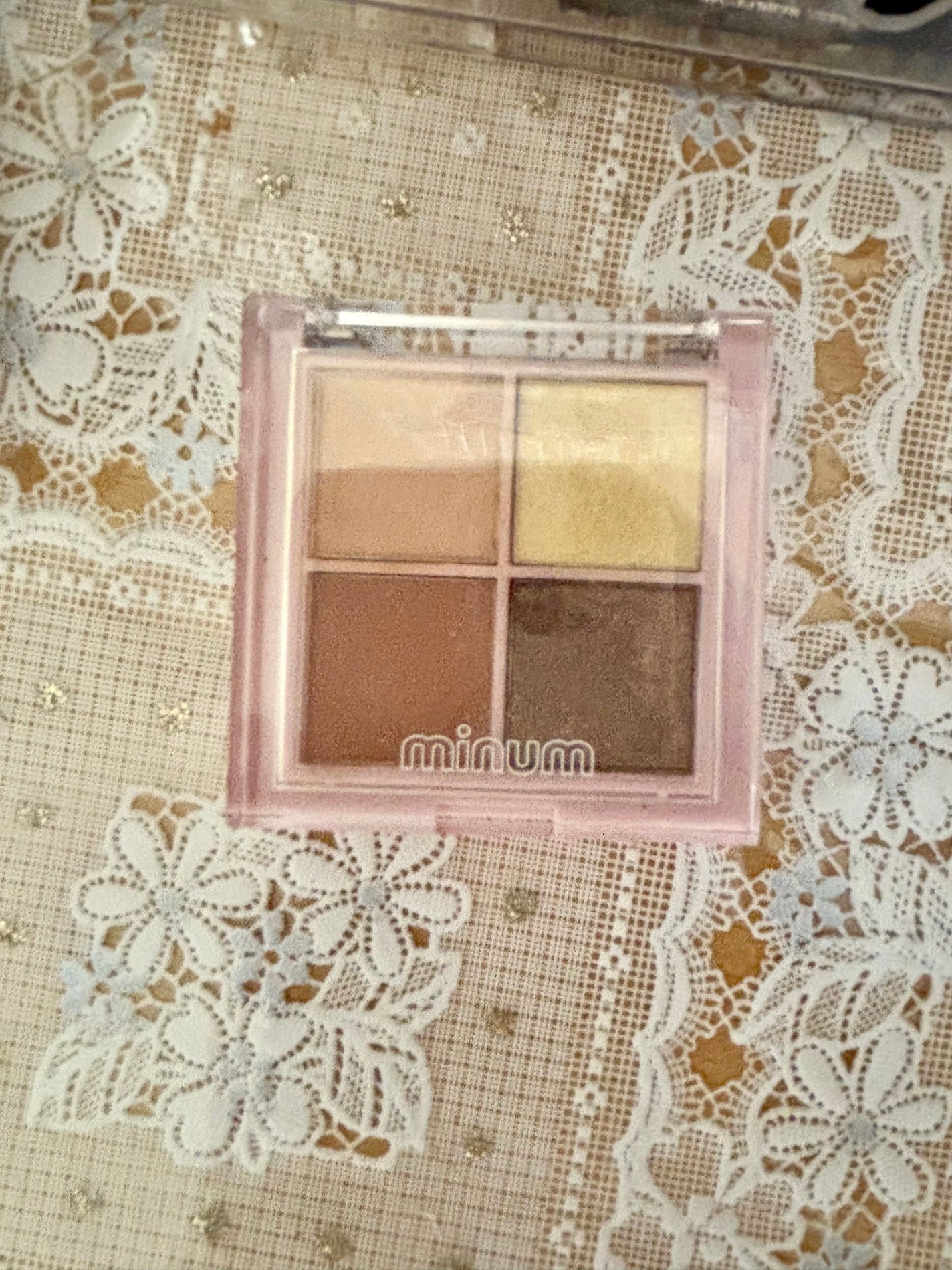 バブアイカラーパレット/minum/アイシャドウパレットを使ったクチコミ(1枚目)