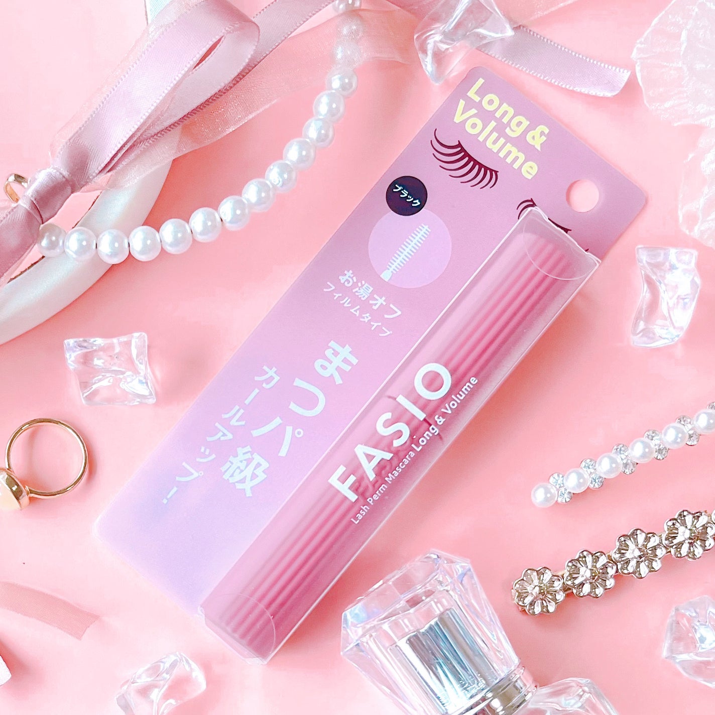 まつパ級 フィルム マスカラ (ロング&ボリューム)/FASIO/マスカラを使ったクチコミ(1枚目)