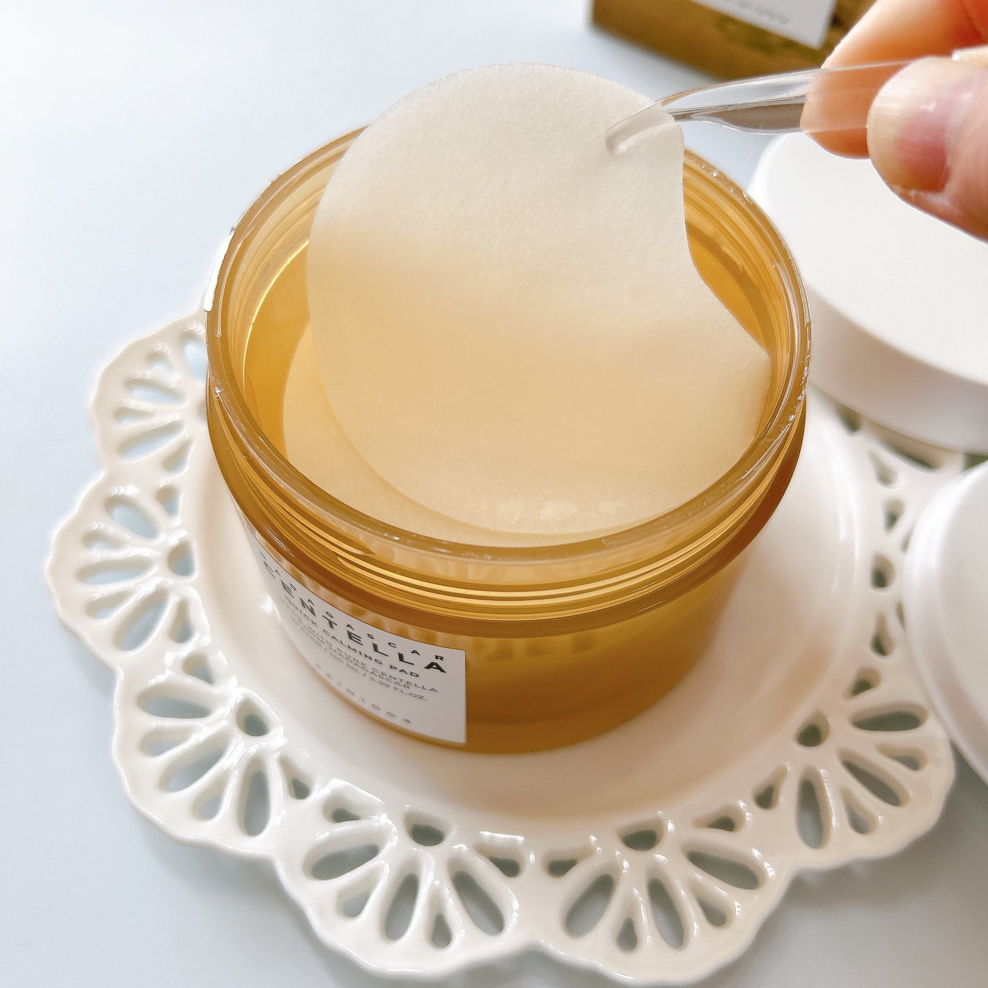 センテラ クイックカーミングパッド/SKIN1004/トナーパッドを使ったクチコミ(4枚目)