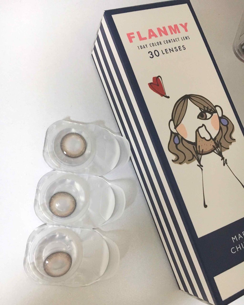 FLANMY 1day/FLANMY/ワンデー(1DAY)カラコンを使ったクチコミ(2枚目)
