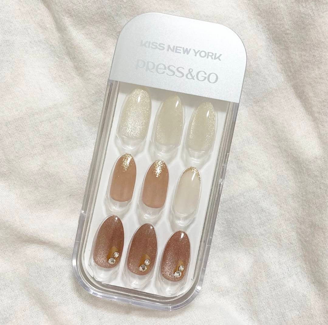 Haruko on LIPS 「\簡単装着🤍可愛いネイルチップ🌷/『Press&GoEL..」(1枚目)