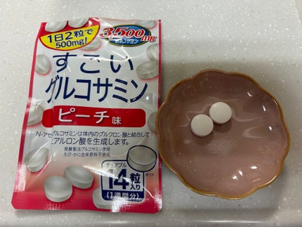 すごいグルコサミンドリンク/いなば食品/乳酸菌飲料を使ったクチコミ(1枚目)