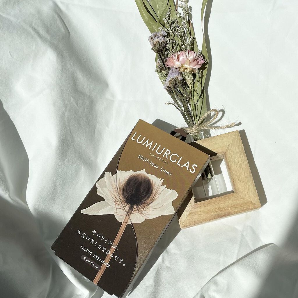 スキルレスライナー/LUMIURGLAS/リキッドアイライナーを使ったクチコミ（1枚目）