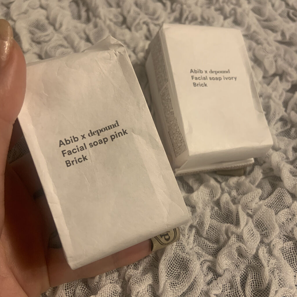 フェイシャルソープブリック アイボリー/Abib /洗顔石鹸を使ったクチコミ（2枚目）