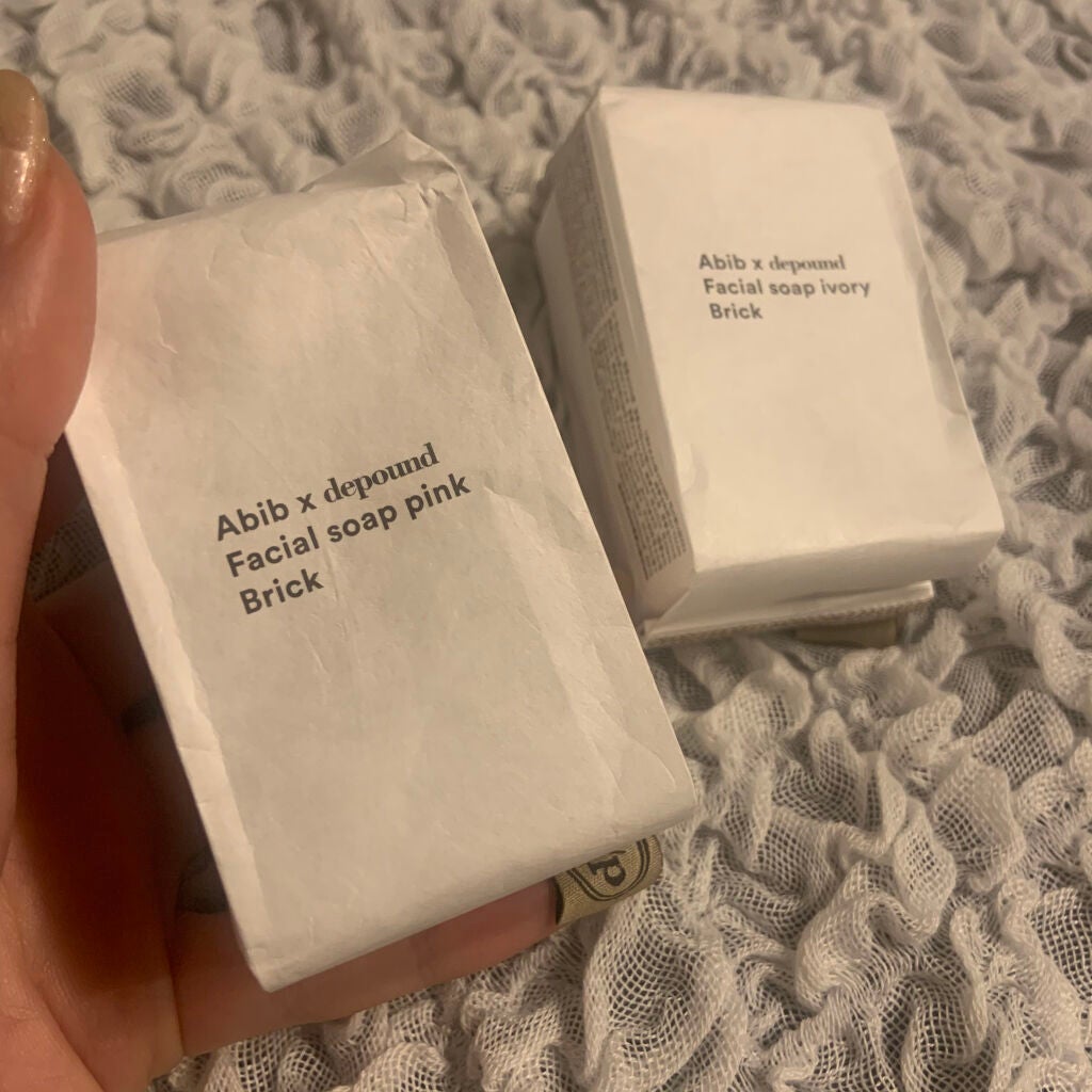フェイシャルソープブリック アイボリー/Abib /洗顔石鹸を使ったクチコミ(2枚目)