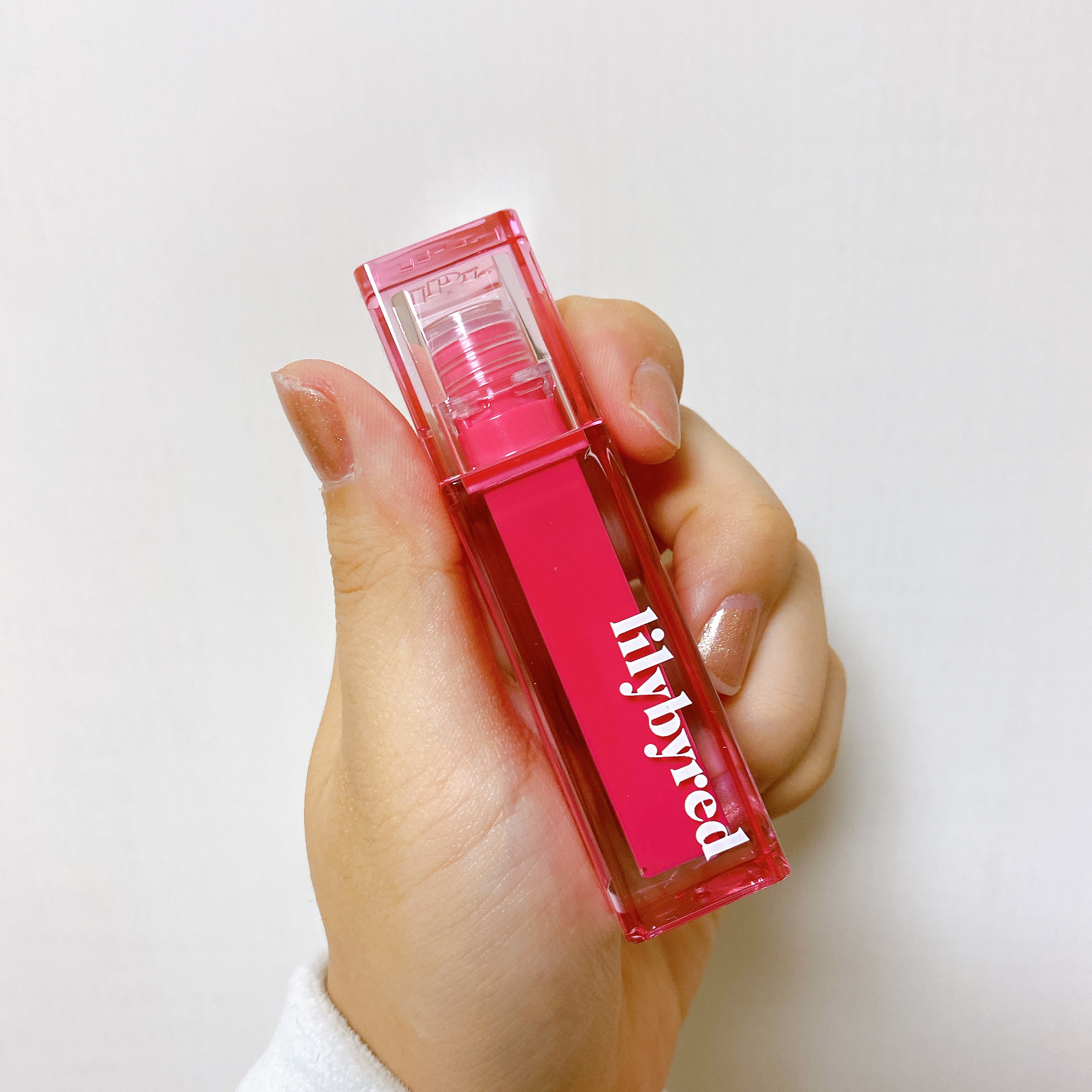 ジューシーライアー ウォーターティント 01 グァバモヒート(GUAVA MOJITO)/lilybyred/リップティントを使ったクチコミ（1枚目）