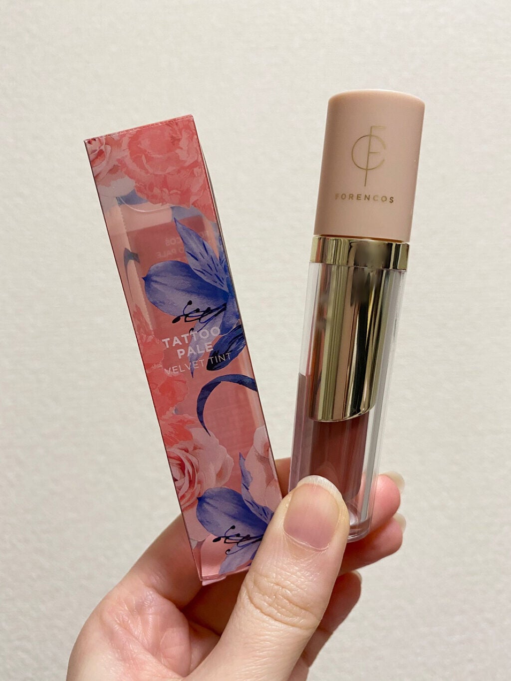 タトゥーベルベットティント/フォレンコス/リップティントを使ったクチコミ(1枚目)