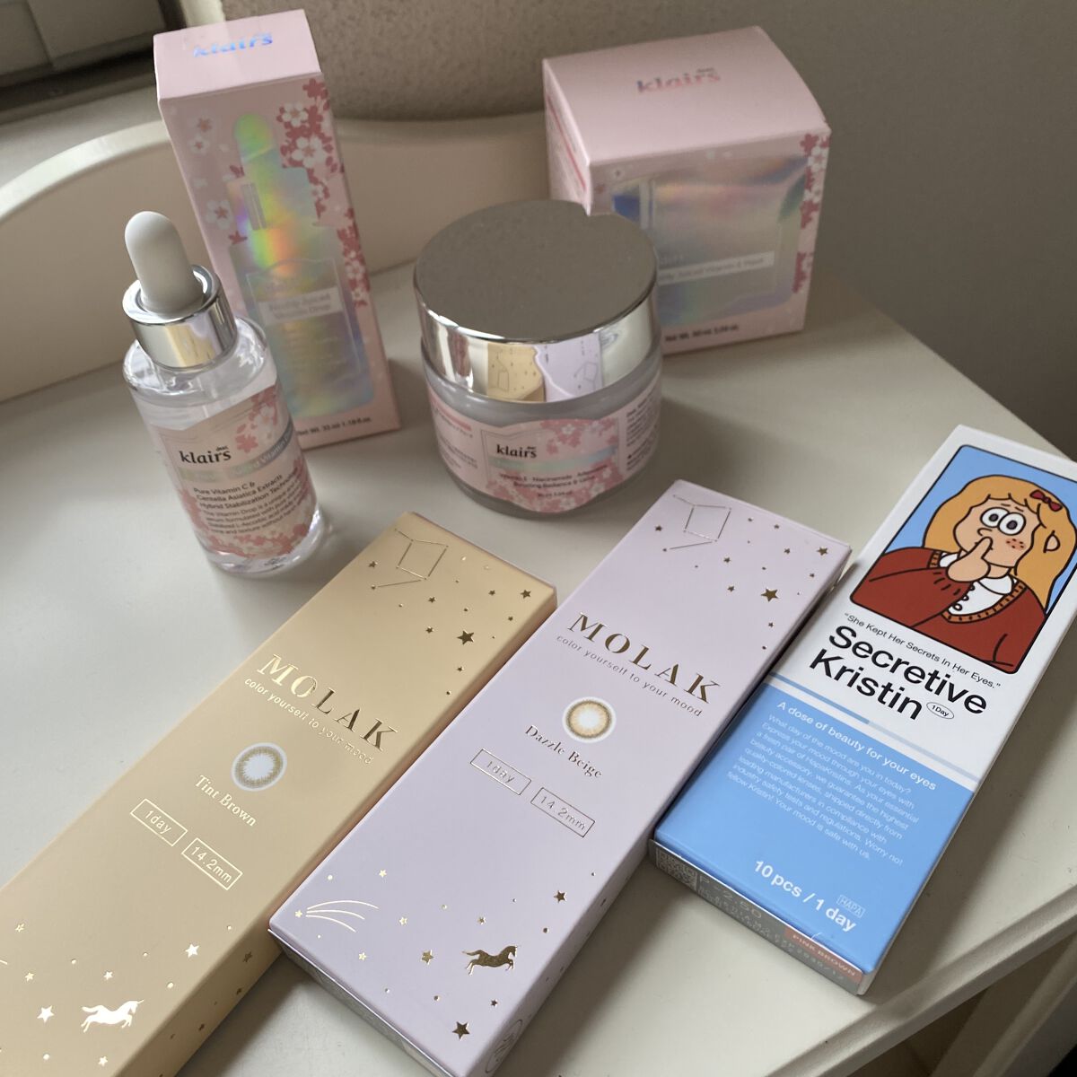 Secretive Kristen 1day ピンクブラウン/Hapa kristin/ワンデー（１DAY）カラコンを使ったクチコミ（1枚目）