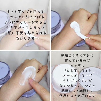 プレミアホワイト オールインワン/CANADEL/オールインワン化粧品を使ったクチコミ(2枚目)