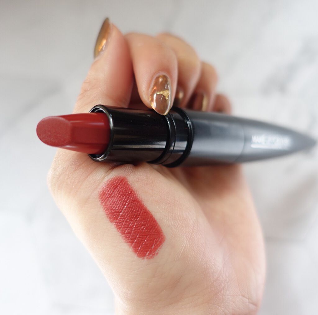 ルージュアーティスト 322 ビーティングアース/MAKE UP FOR EVER/口紅を使ったクチコミ（3枚目）