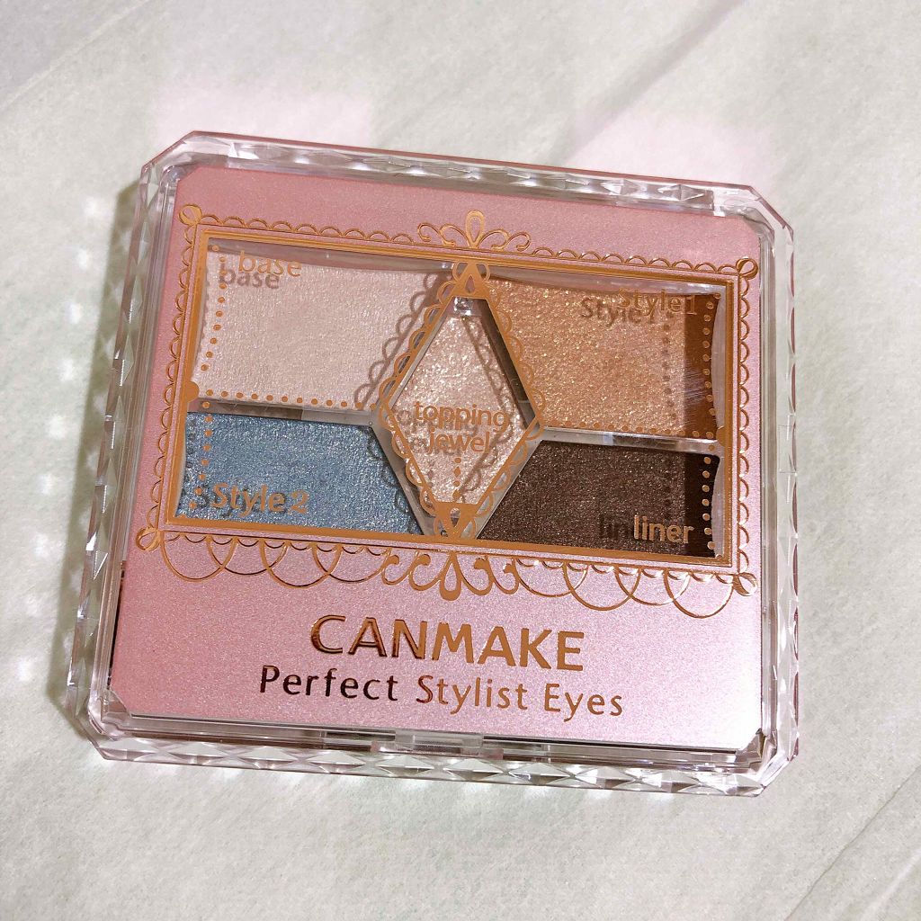 【旧品】パーフェクトスタイリストアイズ/キャンメイク/アイシャドウパレットを使ったクチコミ（1枚目）