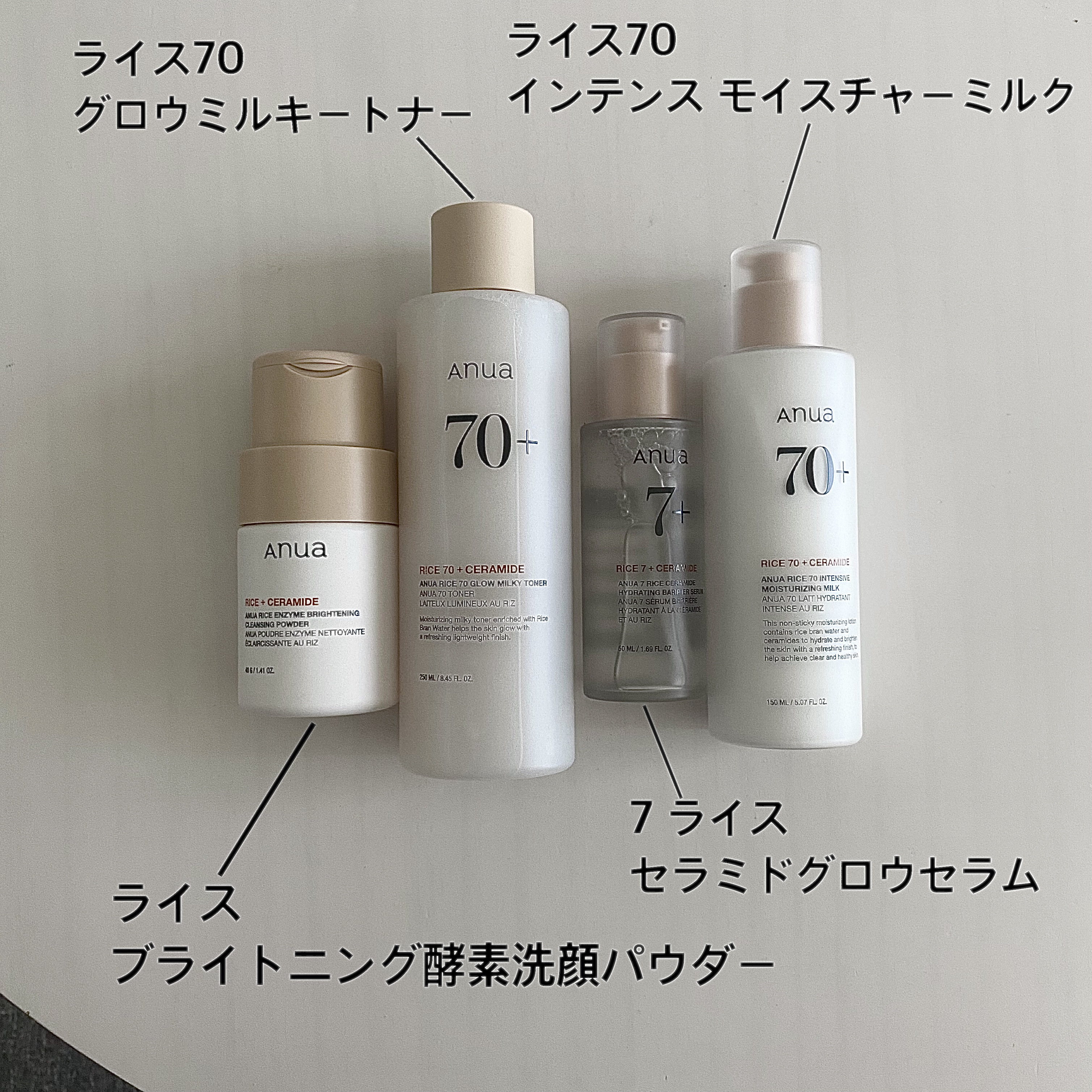 RICE 7 ハイドレーティング バリアセラム/Anua/美容液を使ったクチコミ（2枚目）