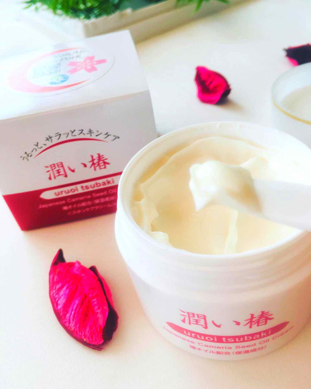 WTBK うるサラ・フェイスクリーム/潤い椿/フェイスクリームを使ったクチコミ(2枚目)