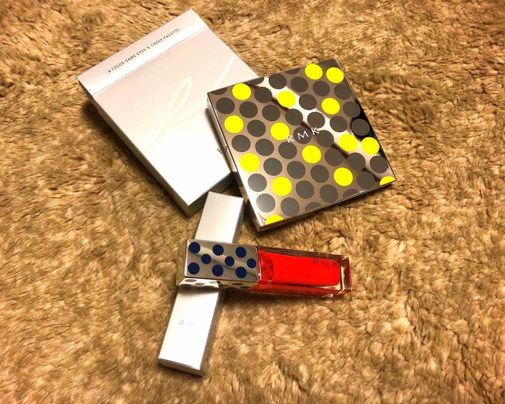 ア カラーゲーム アイズ＆チークパレット/RMK/メイクアップキットを使ったクチコミ（1枚目）