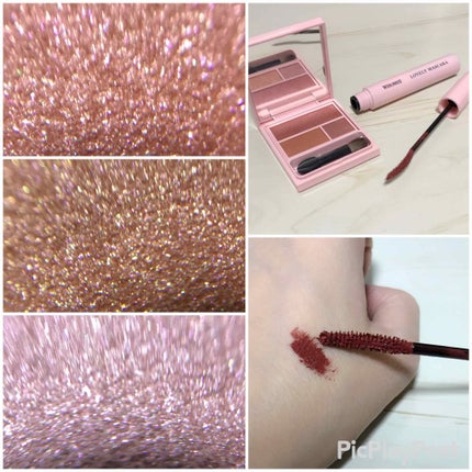 フーミー アイシャドウパレット/WHOMEE/アイシャドウパレットを使ったクチコミ(4枚目)