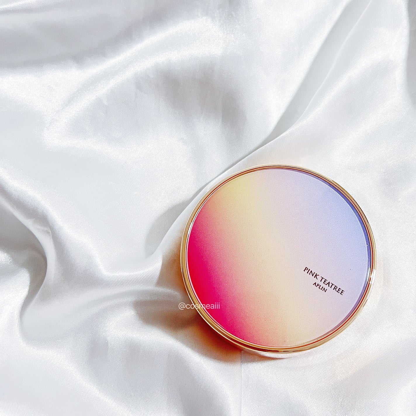 ピンクティーツリーカバーアップグロウクッション/APLIN/クッションファンデーションを使ったクチコミ(2枚目)