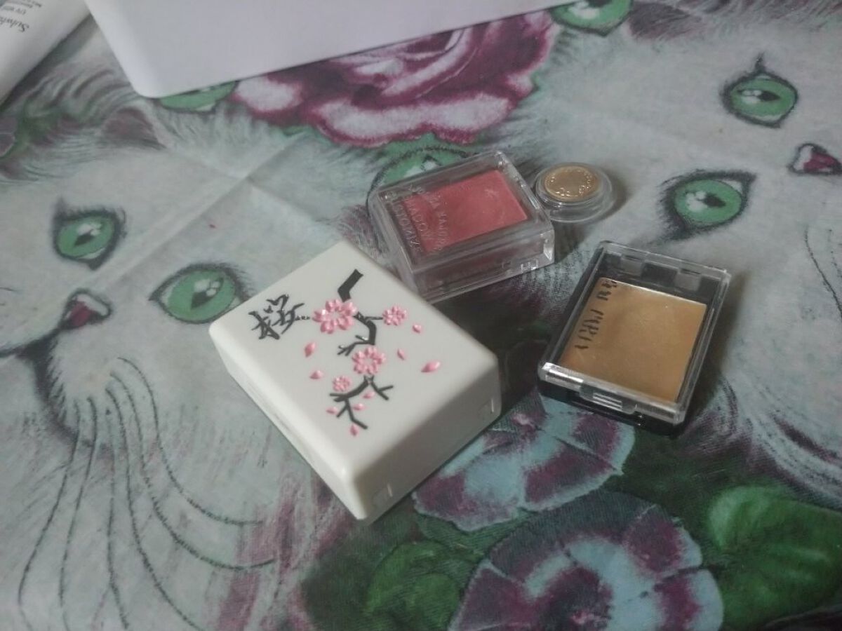 UR GLAM　POWDER EYESHADOW ベビーピンク/U R GLAM/単色アイシャドウを使ったクチコミ（1枚目）