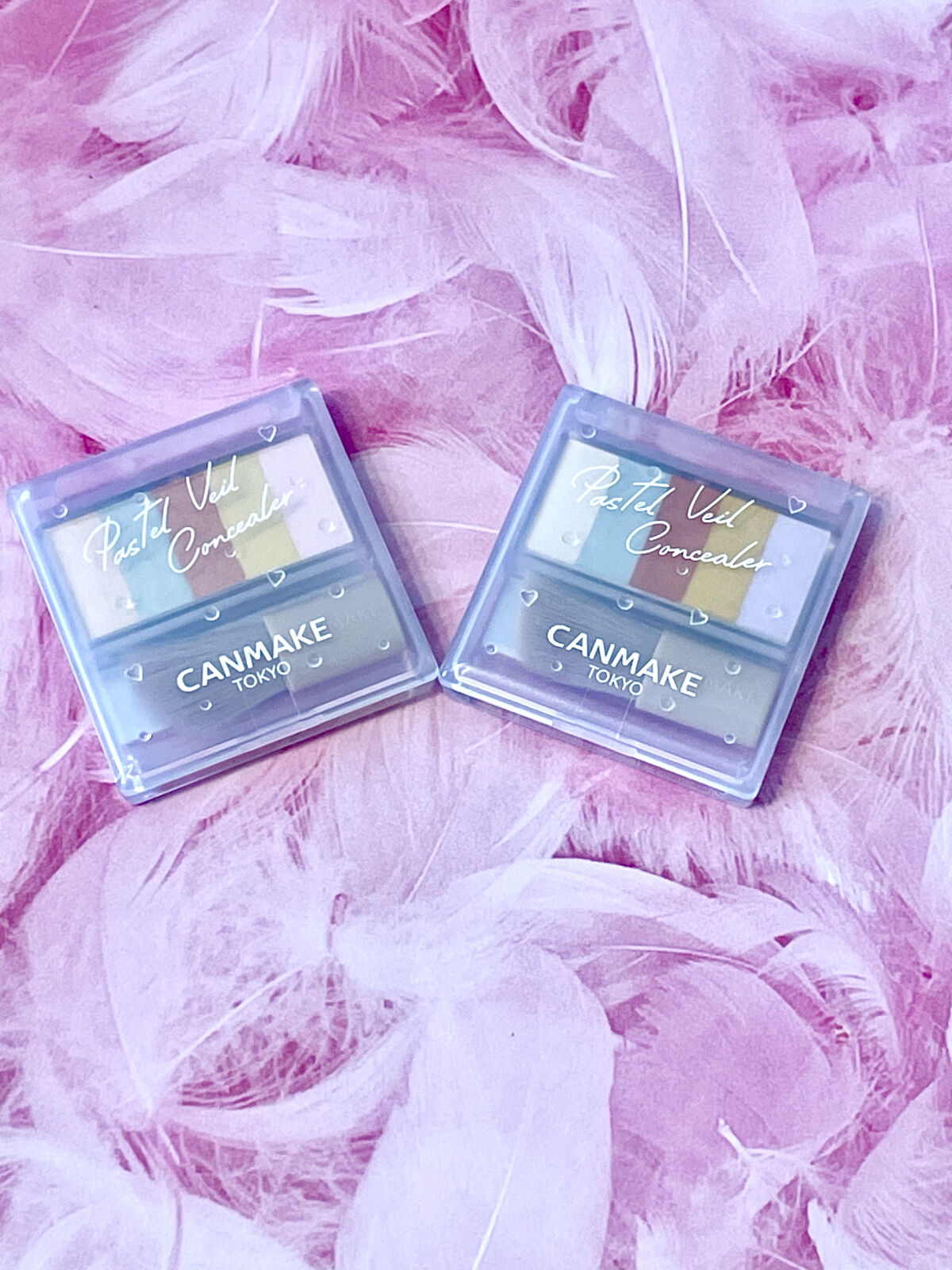 パステルヴェールコンシーラー/キャンメイク/パレットコンシーラーを使ったクチコミ（1枚目）
