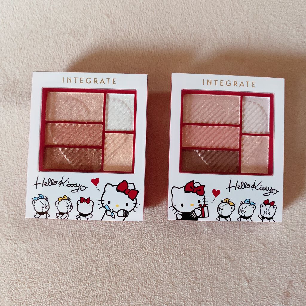 トリプルレシピアイズ/インテグレート/アイシャドウパレットを使ったクチコミ(2枚目)