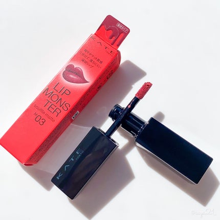 リップモンスター スフレマット/KATE/口紅を使ったクチコミ(1枚目)