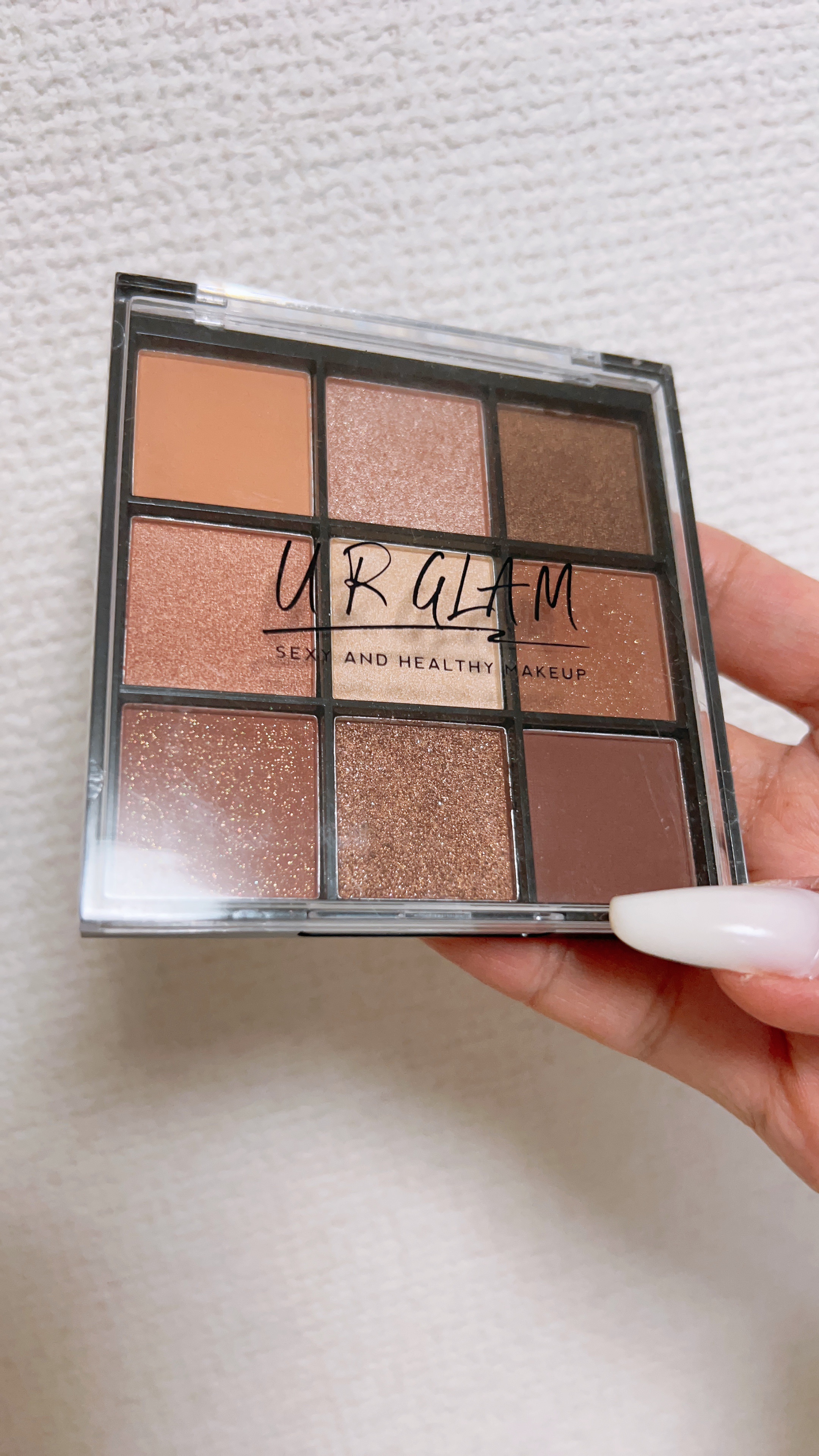UR GLAM　BLOOMING EYE COLOR PALETTE/U R GLAM/アイシャドウパレットを使ったクチコミ（1枚目）