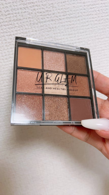 UR GLAM BLOOMING EYE COLOR PALETTE/U R GLAM/アイシャドウパレットを使ったクチコミ(1枚目)