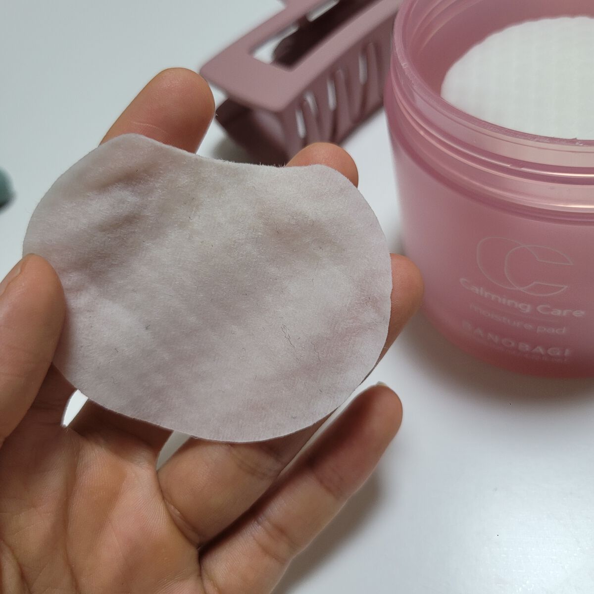 カーミングケア モイスチャーパッド(60枚入)/BANOBAGI/トナーパッドを使ったクチコミ(2枚目)