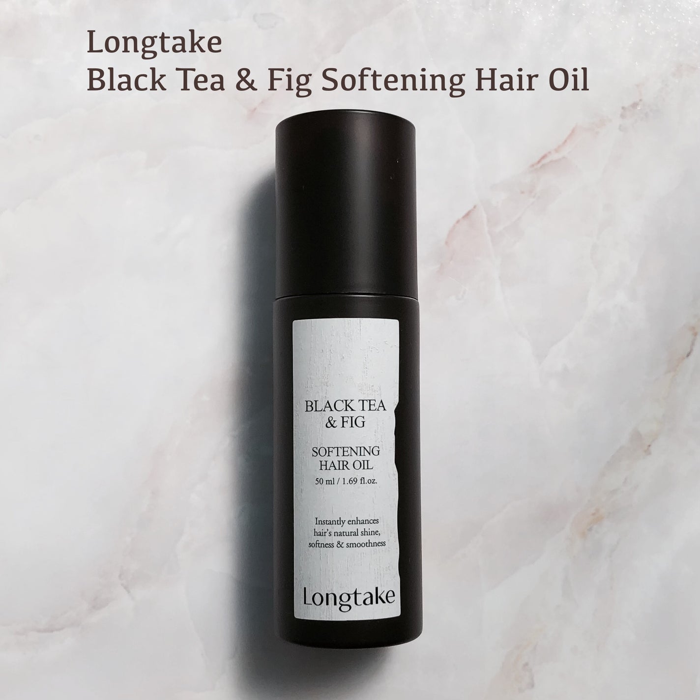 BLACK TEA & FIG SOFTENING HAIR OIL/Longtake/ヘアオイルを使ったクチコミ(1枚目)