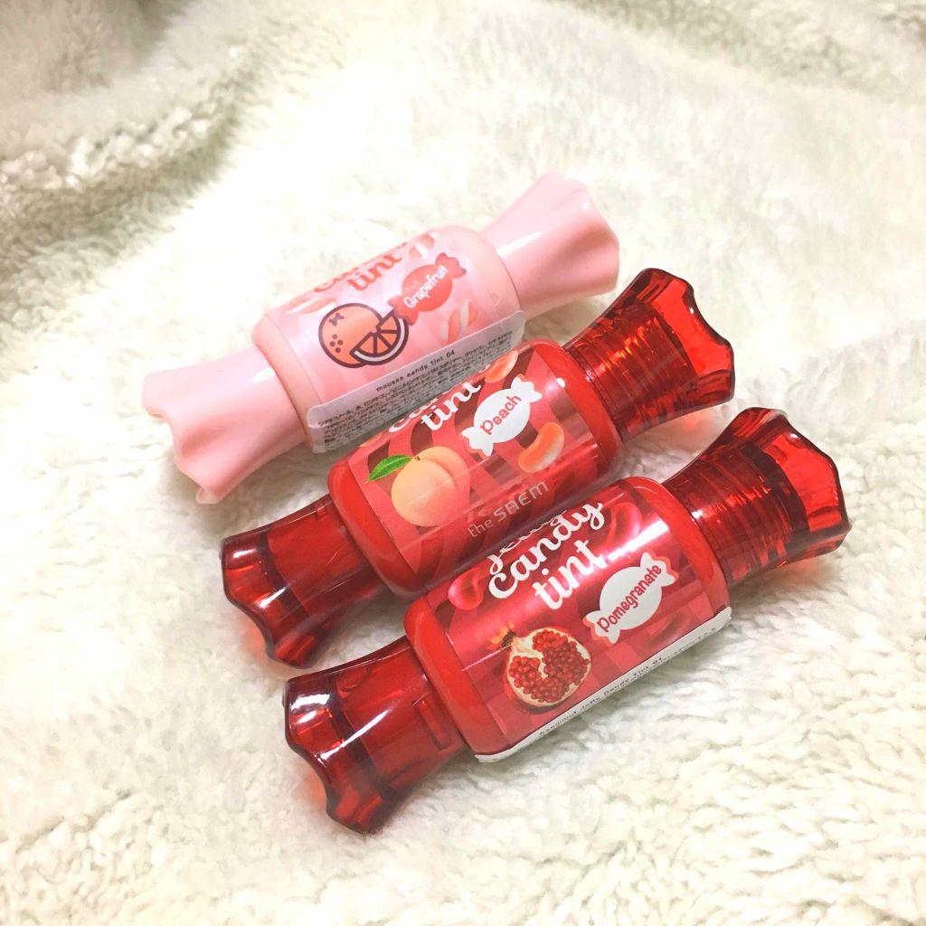 ムース キャンディー ティント/the SAEM/リップティントを使ったクチコミ（1枚目）