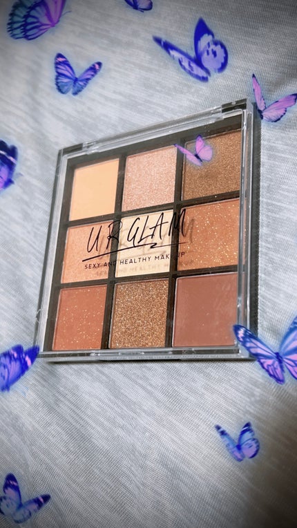 UR GLAM BLOOMING EYE COLOR PALETTE/U R GLAM/アイシャドウパレットを使ったクチコミ(1枚目)