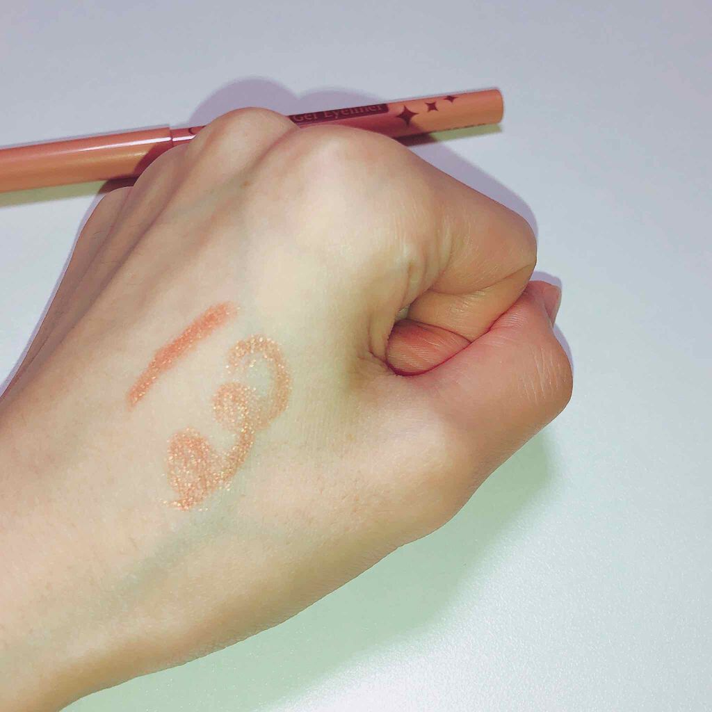 ジェルアイライナー/CEZANNE/ジェルアイライナーを使ったクチコミ(2枚目)